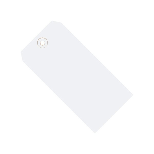 Bsc Preferred 5 3/4 x 2-7/8'' White 13 Pt. Shipping Tags, 1000PK G11071G - main